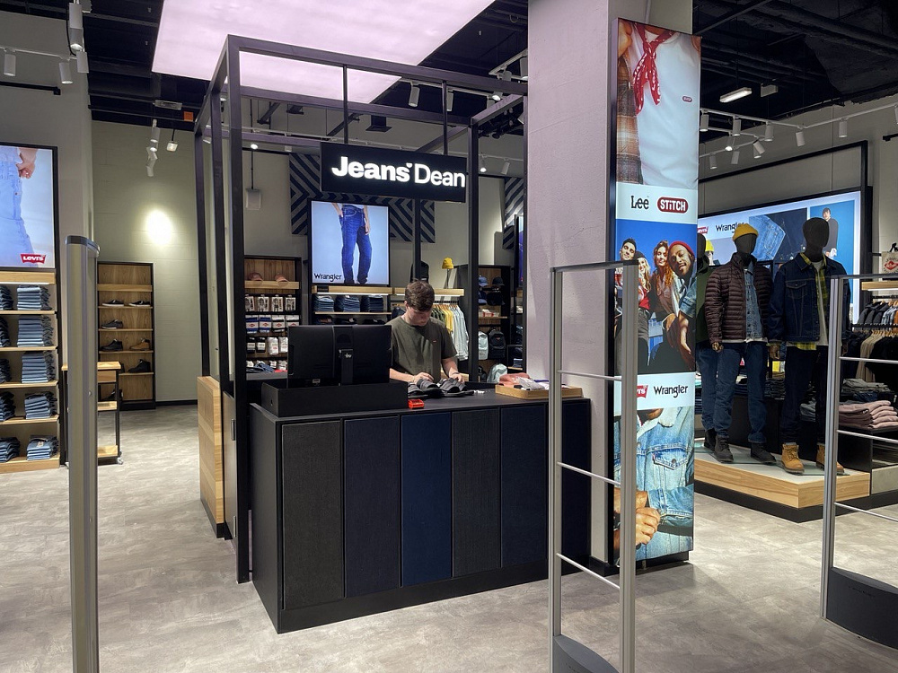 Магазин Jeans Dean, 179 м², ТРЦ Павелецкая Плаза