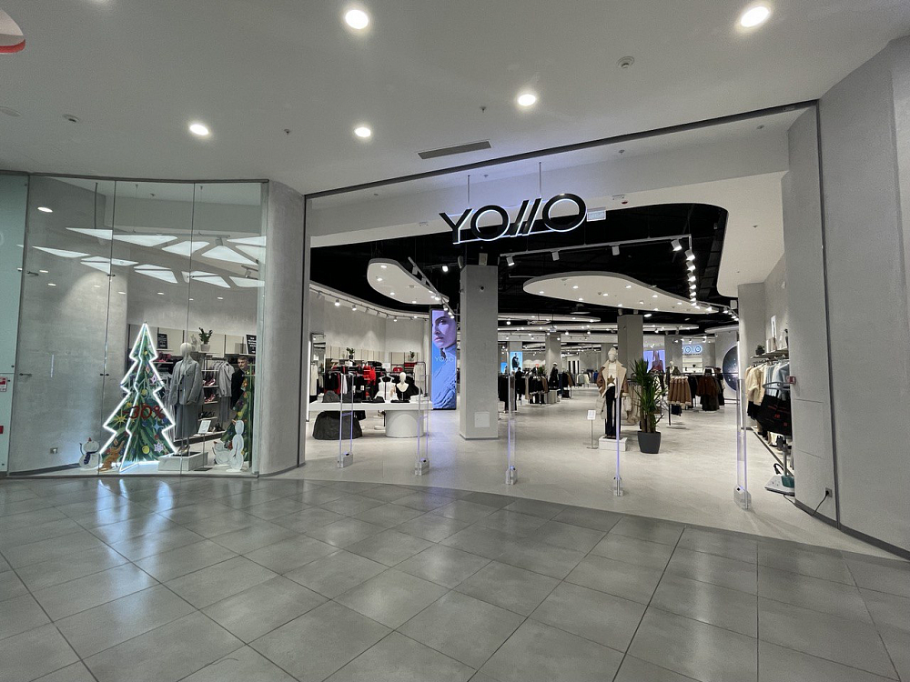 Магазин YOLLO, 1 300 м², ТРЦ Хорошо