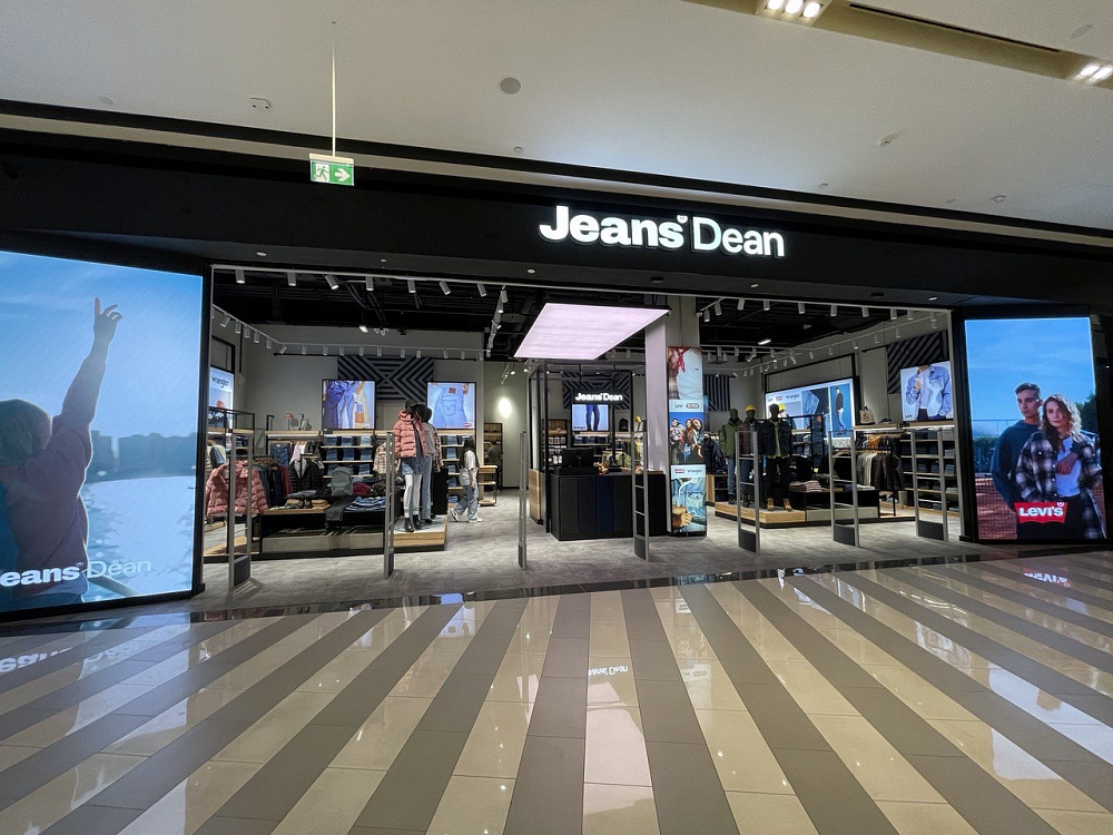 Магазин Jeans Dean, 179 м², ТРЦ Павелецкая Плаза