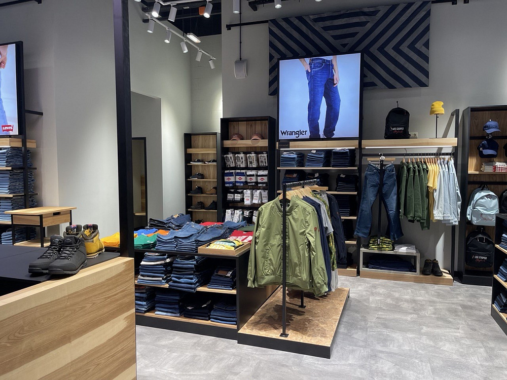 Магазин Jeans Dean, 179 м², ТРЦ Павелецкая Плаза