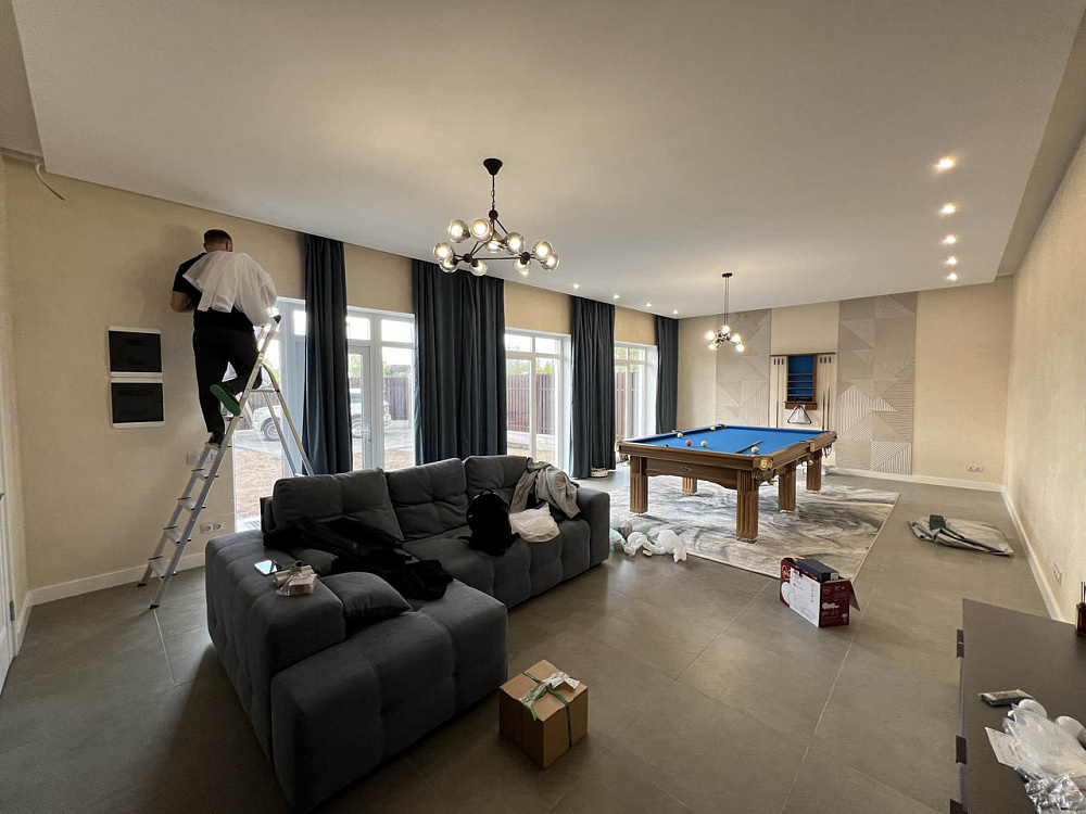 Бильярдная, 55 м², Частный дом
